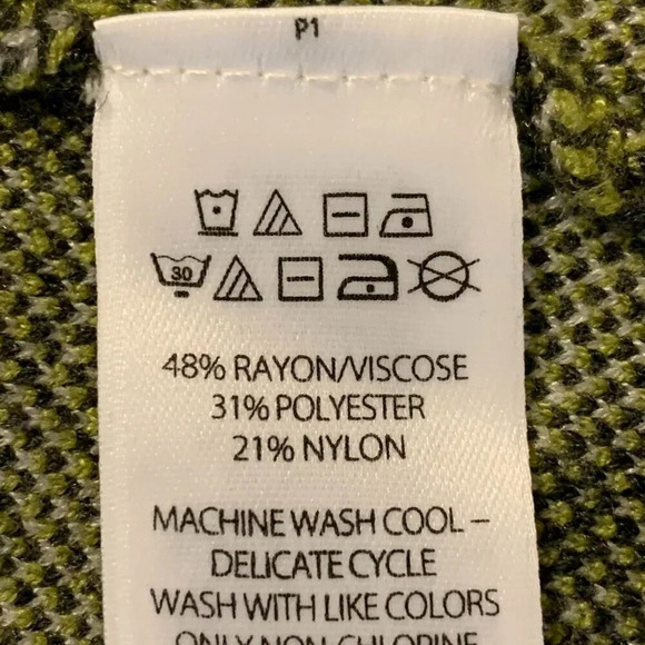 Rachel Roy Women's Plaid Check Rayon 3 Button Long Sleeve Jacket Size L - Picture 10 of 13